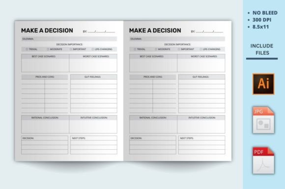 Download Decision Making Logbook Kdp Interior - Kdp Collection