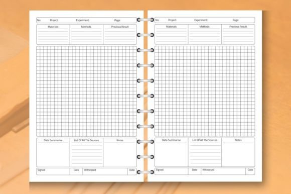 Download Lab Research Logbook Kdp Interior, - Kdp Collection