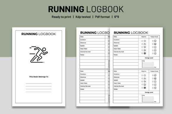 Download Running Log Book KDP Interior Vol.1 - Kdp Collection