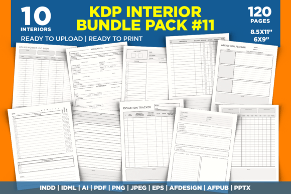 Download KDP Interior Bundle Pack #11 - Kdp Collection