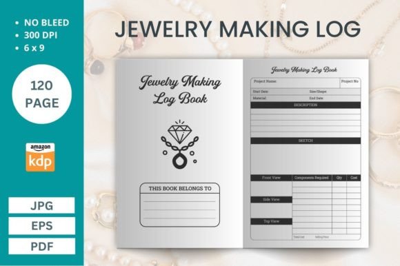 Download Jewelry Making Logbook Kdp Interior - Kdp Collection