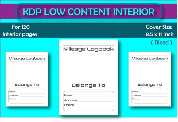 Download Mileage Low Content Interior KDP Book - Kdp Collection