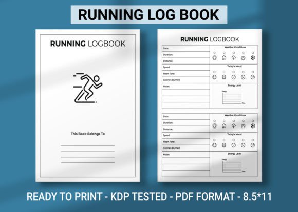 Download Running Log Book KDP Interior - Kdp Collection