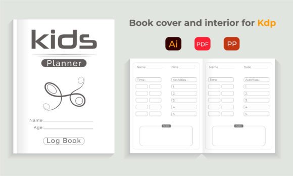 Download Kids' Planner Log Book for Kdp - Kdp Collection