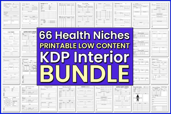 Download 66 Printable Low Content KDP Interior Bu - Kdp Collection
