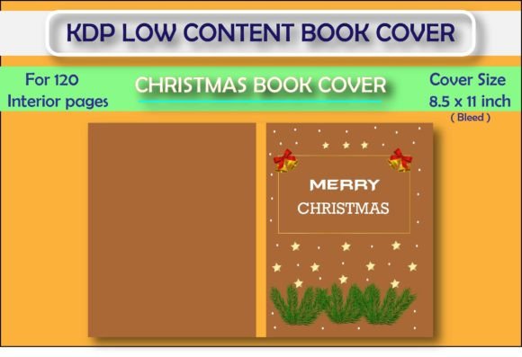 Download Christmas Book Cover for KDP Low Content - Kdp Collection