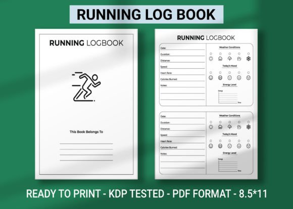 Download Running Log Book KDP Interior Vol.2 - Kdp Collection