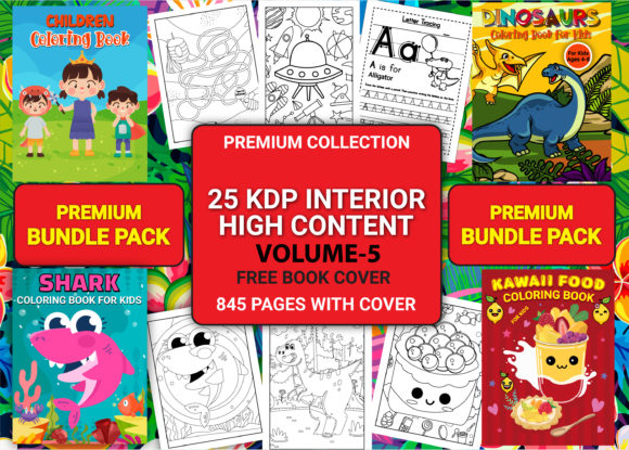 Download 25 Kdp Interior Bundle Pack Vol-5 - Kdp Collection
