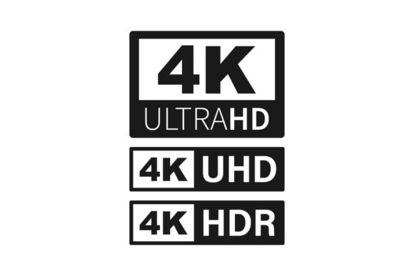 Download 4K Ultra HD Label. High Technology. - Premium Bundle