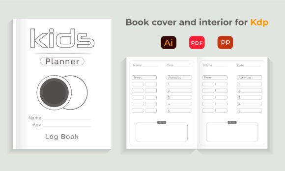 Download Kids' Planner Log Book for Kdp - Kdp Collection