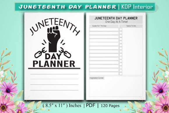 Download Juneteenth Day Planner  | KDP Interior - Kdp Collection