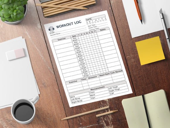 Download WORKOUT LOG BOOK JOURNAL - Workout log Collection