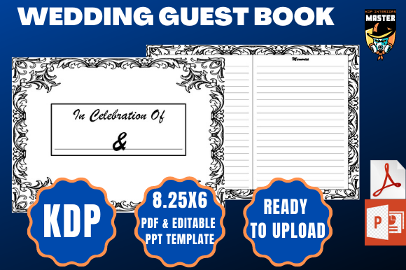 Download Wedding Guest Book (KDP Interior) - Kdp Collection