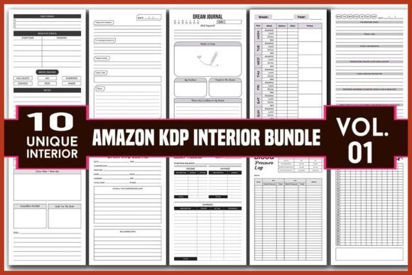Download Low Content KDP Interior Bundle, - Kdp Collection